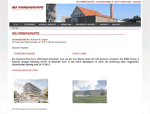 Tablet Screenshot of ibs-firmengruppe.de